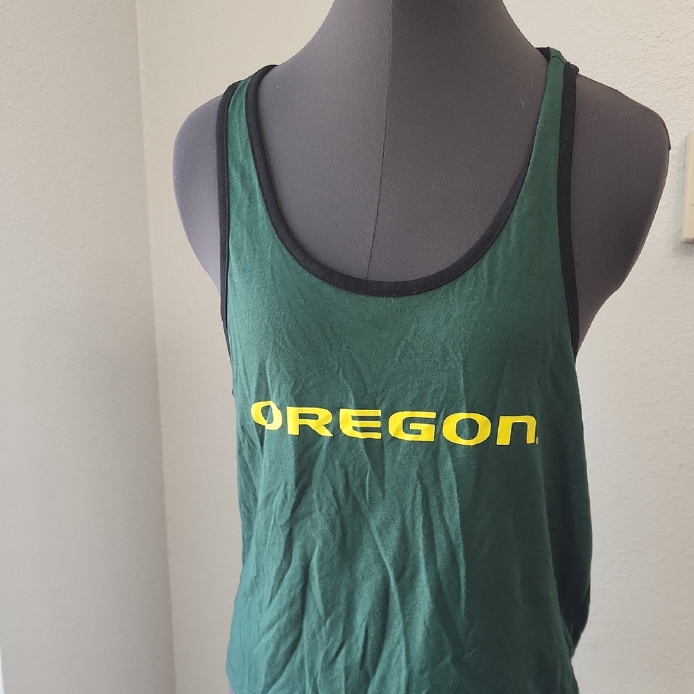 Green Oregon Tank Top